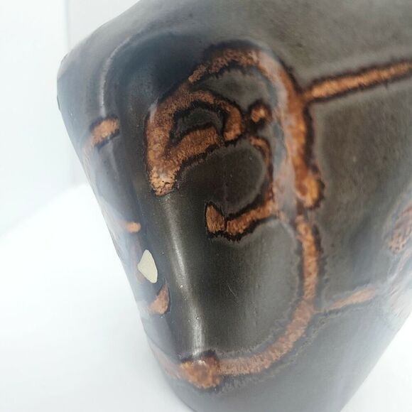 Vintage Mid Century Modern Laurentian Pottery Canada 12 OZ. Mug/Cup Textured - Picture 7 of 10